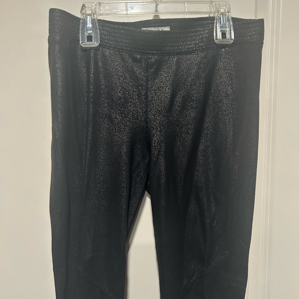 Mudd Black Glossy Leggings